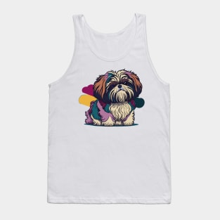 Shih Tzu Portrait Tank Top